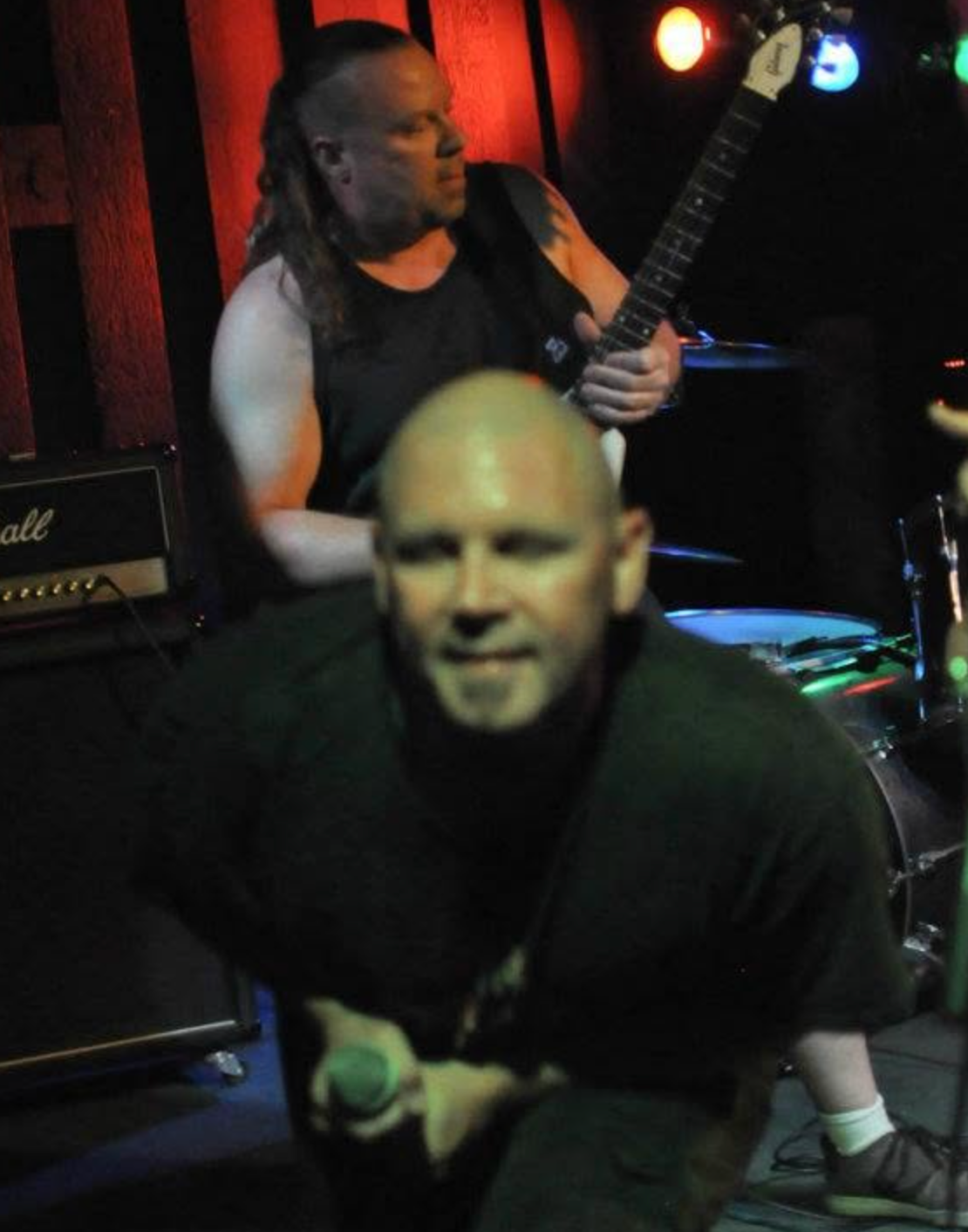 Angst and Dan Matheny on guitar